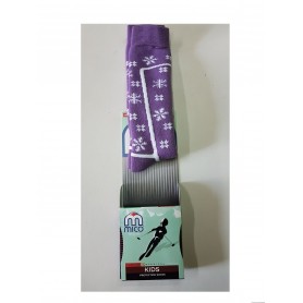 Mico Sport Calze (paio) Technical Tools, Wool, Junior -470 (Violetto) 