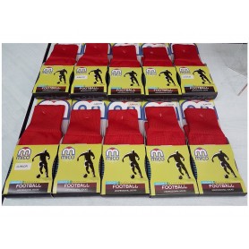 Mico Sport Calze da calcio Confezione 10 paia, Junior - Art. CA2529-003 (Rosso) 