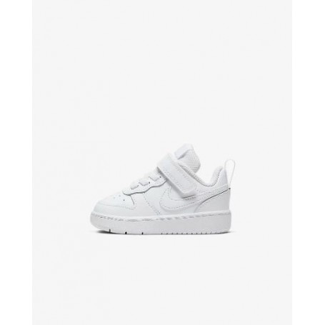 NIKE Court Borough Low 2 (TDV) colore 100  (Bianco)  