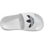 Adidas Ciabatte Junior Adilette J, Unisex  (Bianco/Nero)