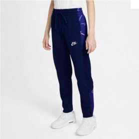 Nike Pantalone Tuta Donna Dri-Fit AOP GT FL - 010 (Nero/Grigio)