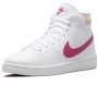 Nike Scarpe Court Royale 2 Mid, Donna - 104 (White/Rush Pink-White Onyx)