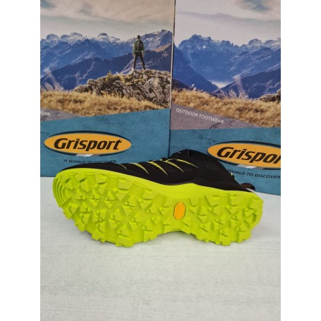 Grisport Scarponcini Trekking, Unisex - (Nero)