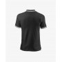 Wilson Polo di Cotone Team II, Uomo -   (Nero)