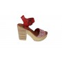 Valerias Sandali c/tacco e fibbia, donna - Art. 5211-ROS (Rosso)