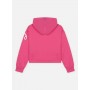 Converse Felpa c/cappuccio Chuck Patch Cropped, Junior - A3J (Mod Pink)