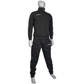 Legea Tuta Turchia, Junior Unisex-  0010 (Nero/Grigio) 