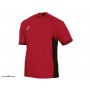Nike Maglia Park SS Poly Training Top, Ragazzo -   648  (Rosso Sangro/Nero)