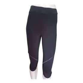 Mico Sport Pantalone 3/4 Stretch Running, Donna colore-033 (Antracite) 