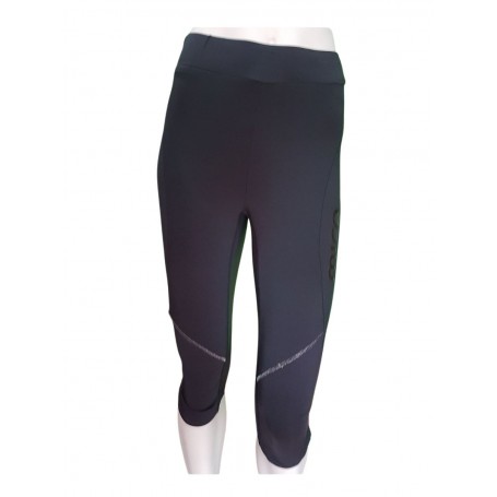 Mico Sport Pantalone 3/4 Stretch Running, Donna colore-033 (Antracite) 