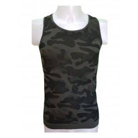 Mico Sport Canotta girocollo Camouflage, Uomo 951 (Colore Vedi Foto)