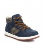XTI Scarpe Sneakers Alte c/lacci e cerniera (Vegan), Kids -   NAV (Navy) 