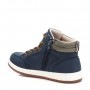 XTI Scarpe Sneakers Alte c/lacci e cerniera (Vegan), Kids -   NAV (Navy) 