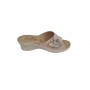 Fly Flot Ciabatta c/zeppa e strappo, Donna -  6009 (Beige)