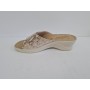 Fly Flot Ciabatta c/zeppa e strappo, Donna -  6009 (Beige)