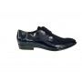 Franzini Scarpe Classiche Vernice Scaligera, Uomo -  (Blue)