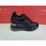 Repo Scarpe con Zeppa e lacci, Donna - Art. B53709/NER (Nero)
