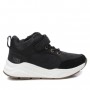 XTI Scarpe Sneakers con Strappo e Lacci Elastici (Vegan), Kids -   NER (Nero) 