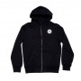 Converse All Star Felpa c/cappuccio junior Fleece Printed Chuck - 023 (Nero)