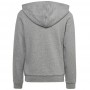 Adidas Felpa Con Cappuccio Bambina Essentials Linear - (Grigio/Fucsia)