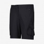 CMP Pantaloni da Donna Zip Off con tasconi laterali Stretch Outdoor -  U423 (Antracite)