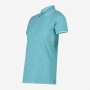 CMP Polo Stretch Donna In cotone, F.lli Campagnolo  - L430 (Acqua/Bianco)