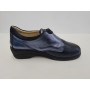 Cliawalk Scarpe Donna con Strappo e Zeppa, Estraibile 558 - BLU (Blu)