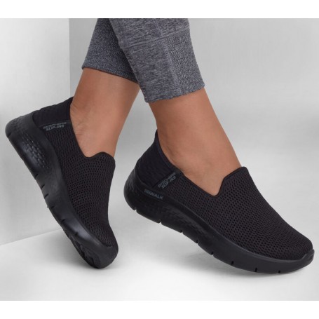 Skechers Slip ins Scarpe Go Walk Flex Relish Memory Foam BBK Black