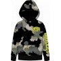 Converse Felpa C/Cappuccio Junior Camo AOP All Star - EC6 (Multicolor)
