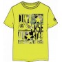Converse T-Shirt Bambino Camo Logo Shoe Stack Tee -  Y2T (Laser Lemon/Multi)