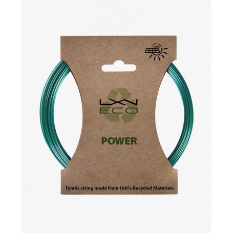 Luxilon Set Corda Eco Power - 1,25mm (12,2 Metri), Tennis - (Verde Acqua)