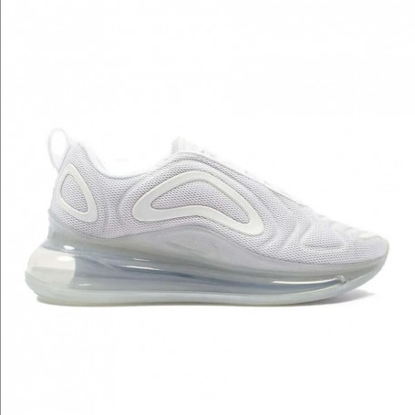 Nike Scarpe Unisex Air Max 720 - 100 (White/Metallic Platinum/Pure Platinum)