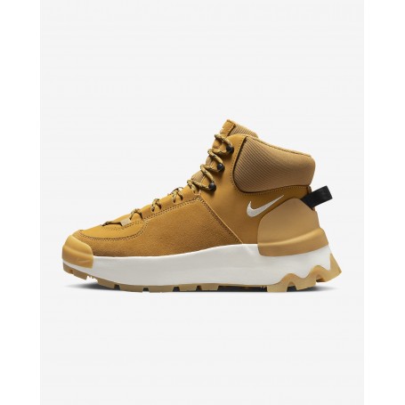 Nike Scarponcino Unisex City Classic Boot 710 Wheat Nero Gum Light Brown Sail