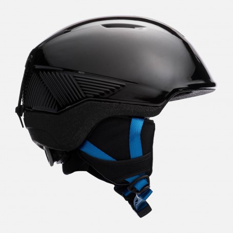 Rossignol Casco da Sci Unisex Fit Impacts Rental - (Nero/Blue) NEBL TG. S/M-52/55