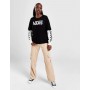 Vans T-Shirt Donna Sole World, Maniche Lunghe - BLK (Nero/Bianco)