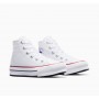 Converse Chuck tela Taylor All Star Platform Unisex (Bianco/Nero)
