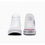 Converse Chuck tela Taylor All Star Platform Unisex (Bianco/Nero)