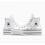 Converse  Leather Chuck Taylor All Star Platform Unisex- (Bianco)