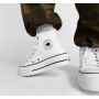 Converse  Leather Chuck Taylor All Star Platform Unisex- (Bianco)