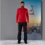 CMP Lupetto Uomo Softech Tinta Unita, Sport Invernali - C580 (Rosso Ferrari)