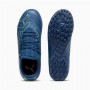 Puma Scarpette da Calcetto Junior Future Play TT - 03 (Persian Blue/Withe/Pro Green)