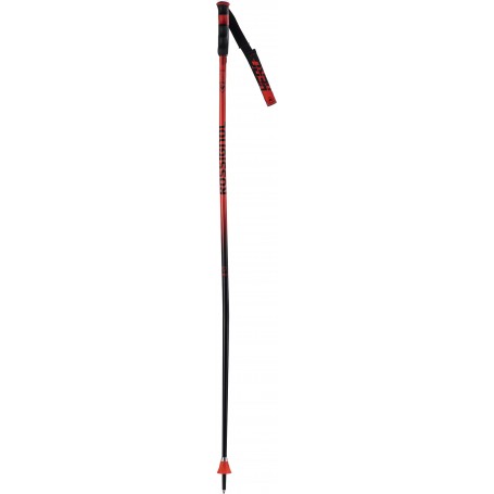 Rossignol Coppia Bastoncini da Sci Unisex Hero GS/SG - Colore : Rosso/Nero