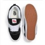 Vans Scarpe Unisex Knu Skool in Pelle Scamosciata - (Black/True White)