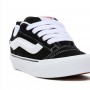 Vans Scarpe Unisex Knu Skool in Pelle Scamosciata - (Black/True White)