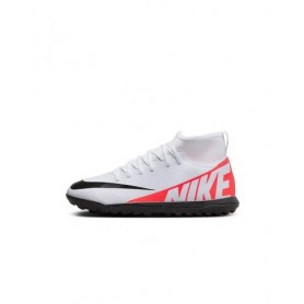 Nike Scarpette Unisex Jr Superfly 9 Club TF - 600 (Bright Crimson/White-Black)