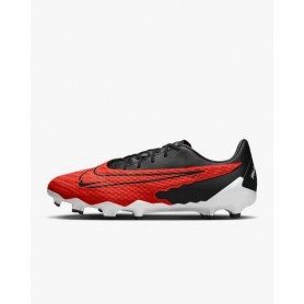 Nike Scarpette da Calcio Unisex Phantom GX Academy FG/MG - 600 (Bright Crimson/Black-White)