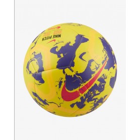 Nike Pallone da Calcio Premier League Pitch, Mis. 5 - 710 (Giallo/Viola/Arancio)