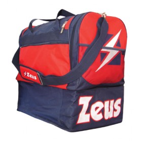 Zeus Borsa Medium Delta, Calcio/All Sport - Colore Blu/Rosso/Bianco