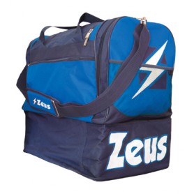 Zeus Box 10 Borse Medium Delta, Calcio/All Sport - Colore Blu/Azzurro/Bianco