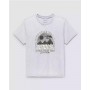 Vans T-Shirt Bambina Inland Vista Crew, Maniche Corte - CR2 (Cosmic Sky)